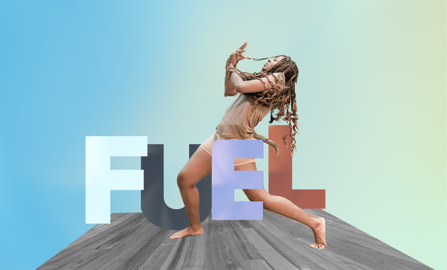 Dancers blending paths